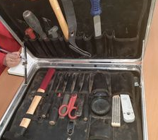 ensemble d'outillage  professionnel